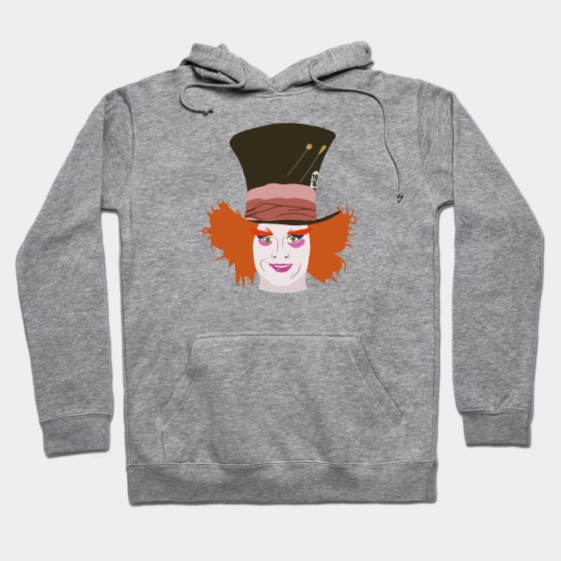 Mad Hatter Hoodie by ElviaMontemayor